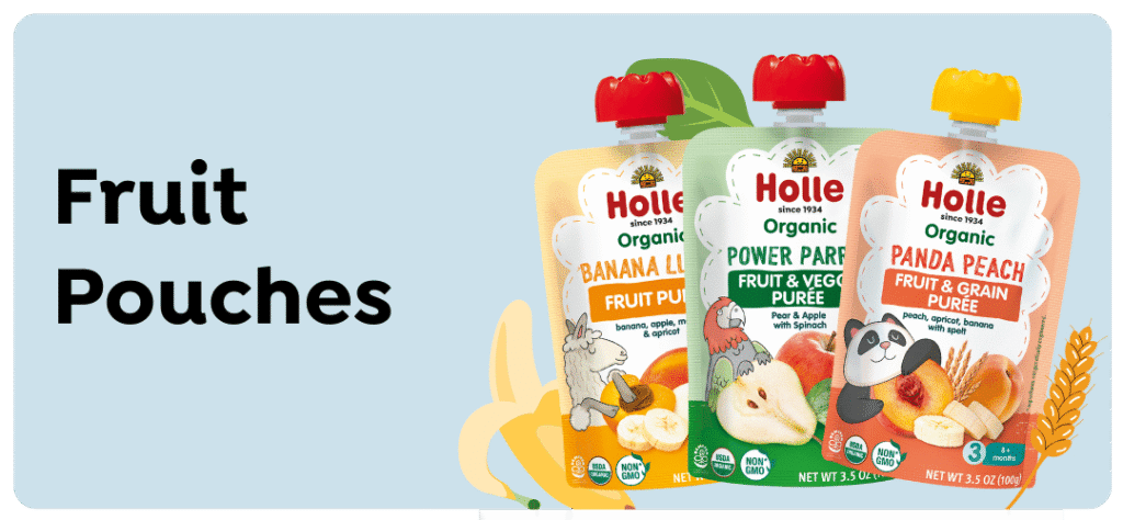 Holle Baby & Infant Organic Fruit Pouches