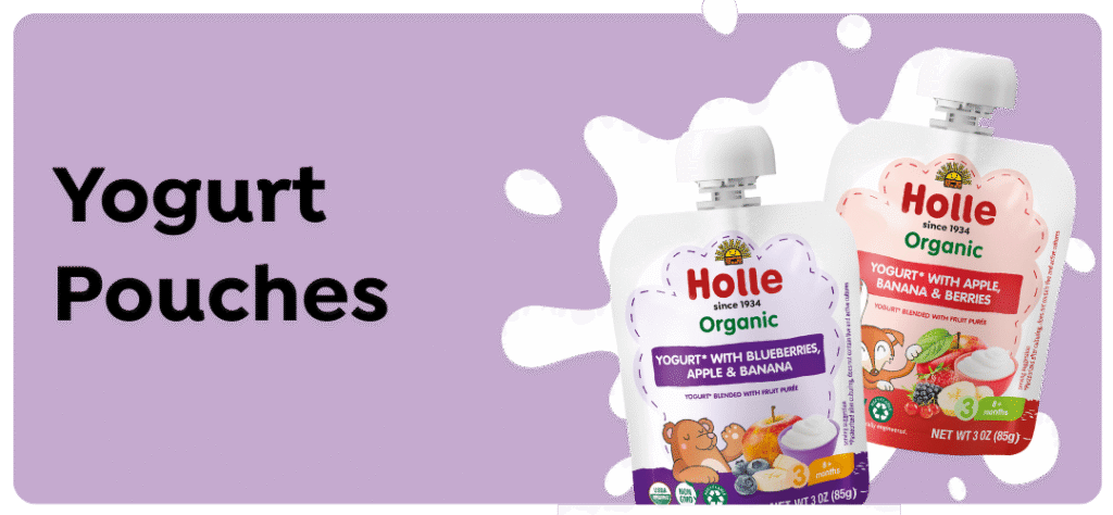 Holle Baby & Infant Organic Yoghurt Pouches